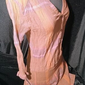 Prana Orange and Pink Women's Dress